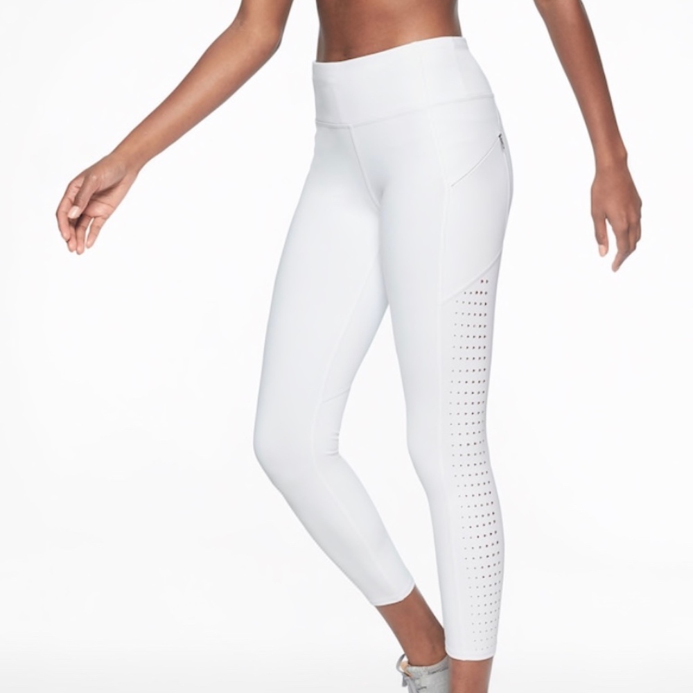 NWT ATHLETA Laser Cut Contender Leggings